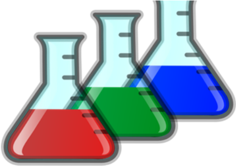 On The Horizon The Full Stack Lab - Beaker Vector (670x343)