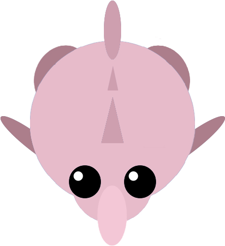Goblin Shark - Cartoon (500x500)