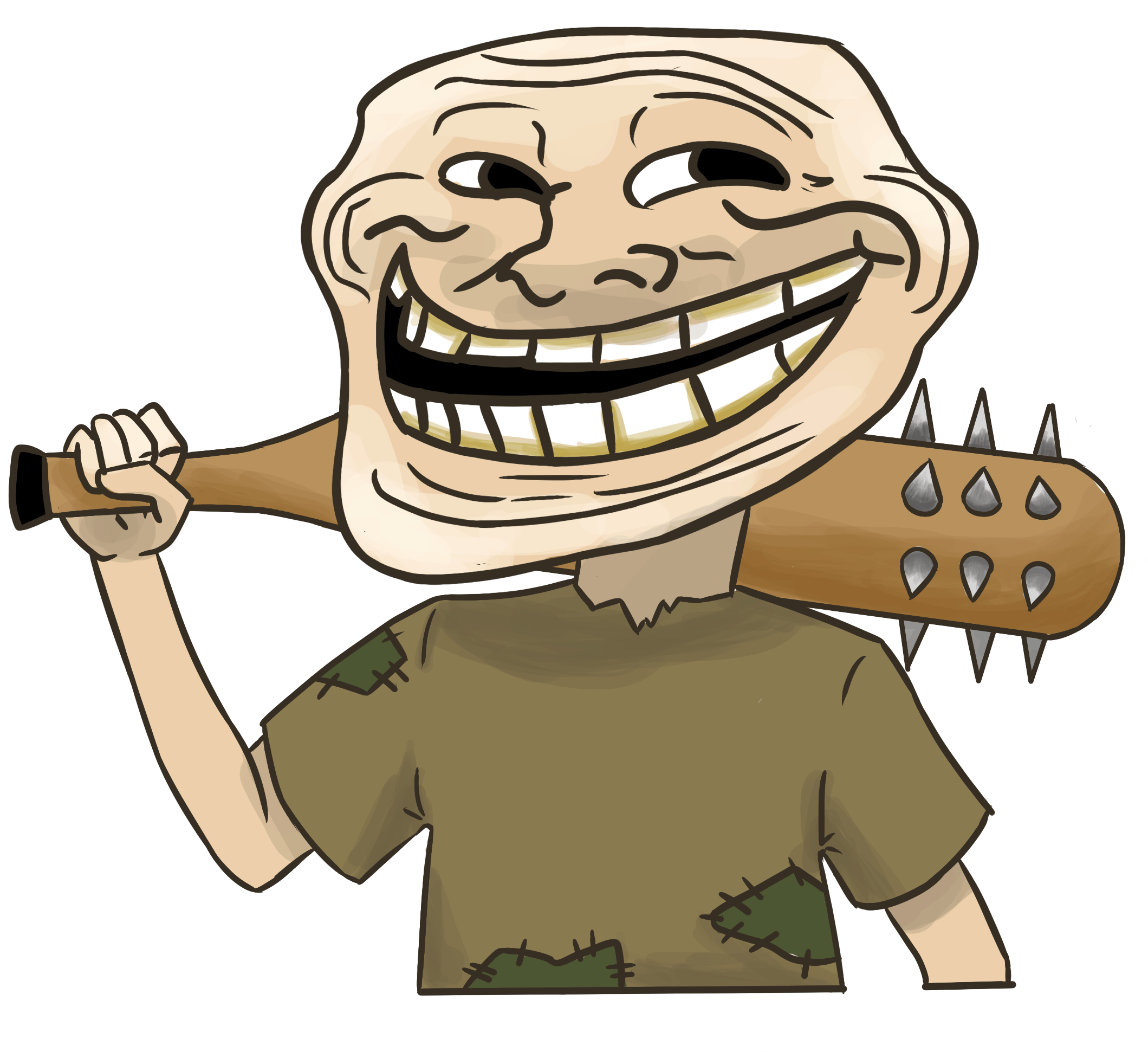Triple Threat - Cartoon (2119x1941)