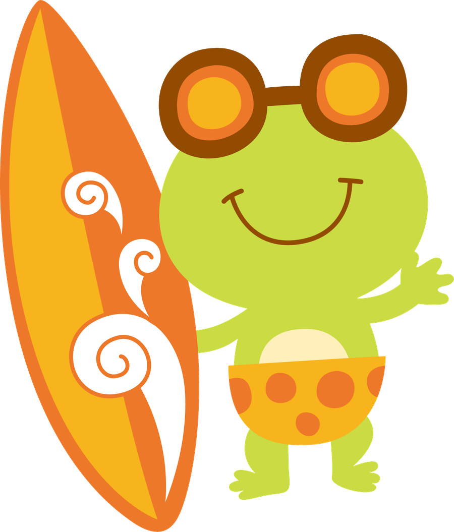 Frogs ‿✿⁀°••○ - Clip Art (900x1055)