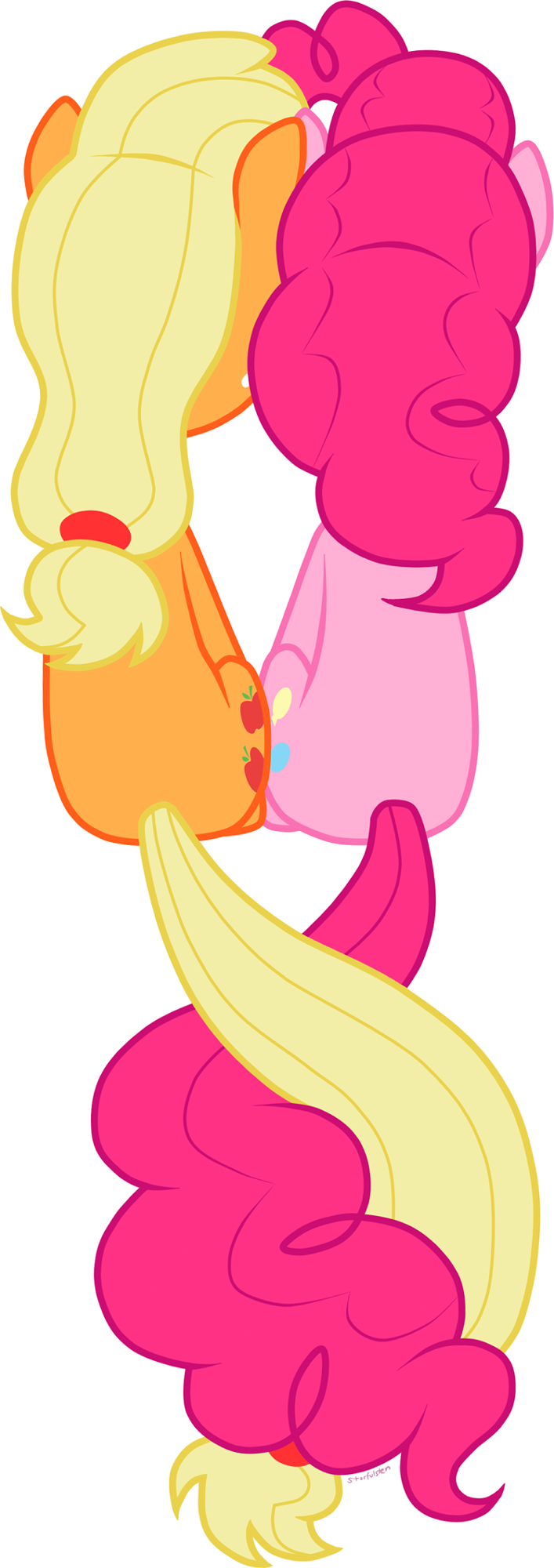Applejack, Applepie, Artist - Cartoon (707x2000)