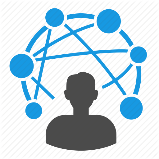 Analytics Person Icon (512x512)