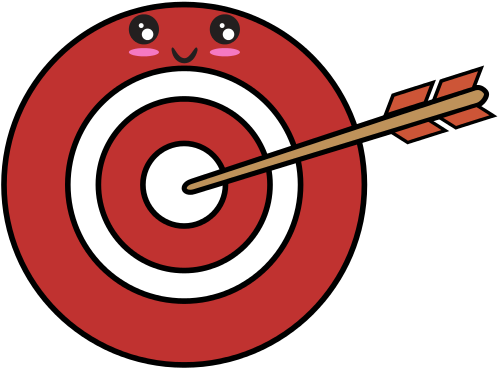 Dartboard With Arrow - Pclinuxos (550x550)