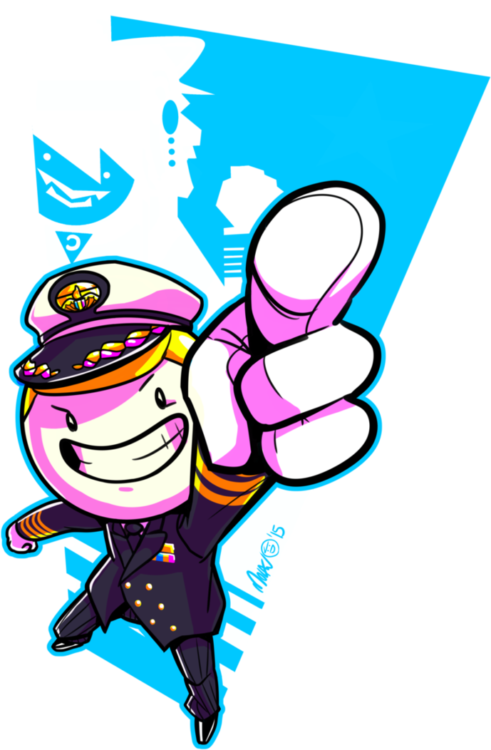 Captain Cap'n Courage By Lobsteritus - Cartoon (737x1085)