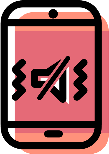 Smartphone, Mute, Sound Icon - Smartphone (512x512)