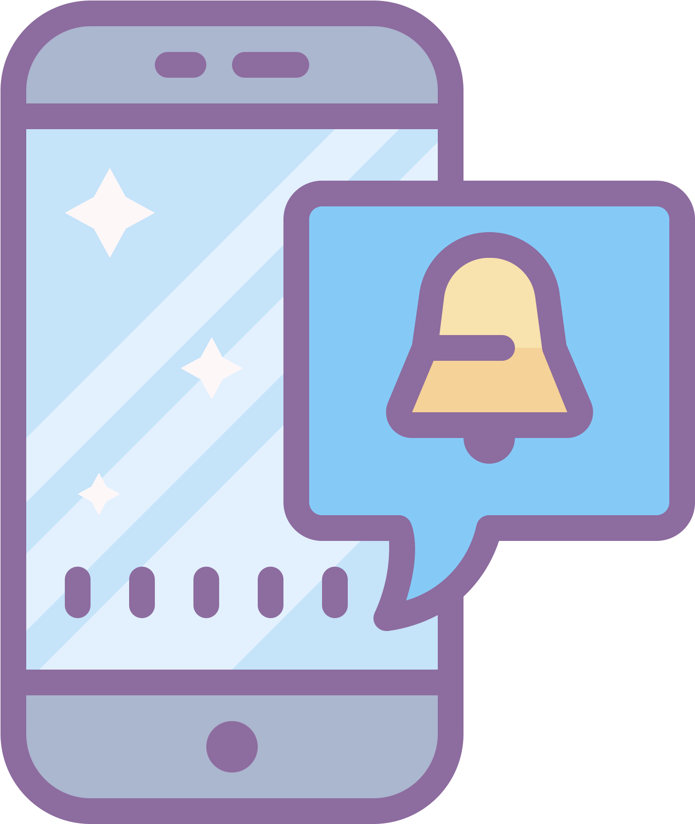 Push Notifications Icon - Push Notification Icon Png (1600x1600)