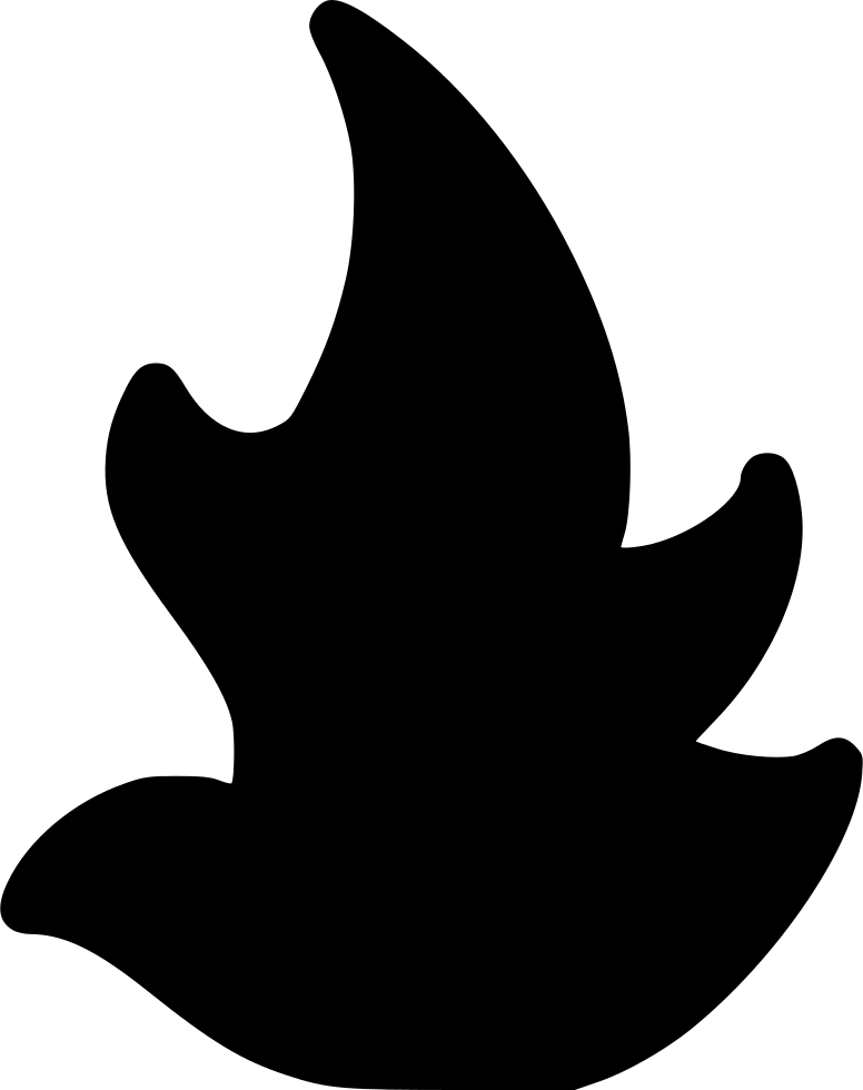 Fire Flame Comments - Silhouette (776x980)