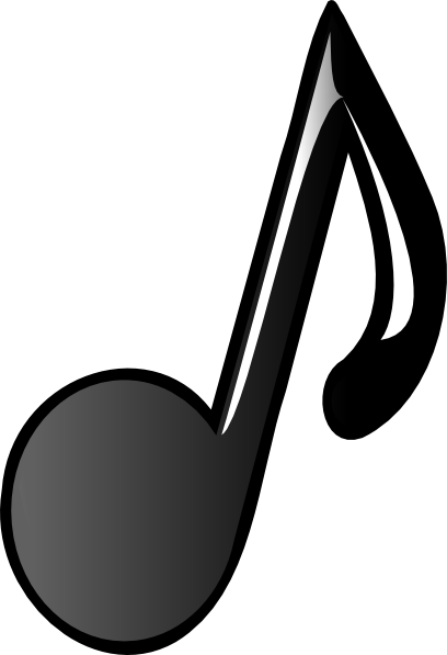 Cartoon Music Note (408x597)
