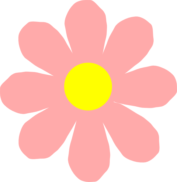 Flower Clipart (582x599)