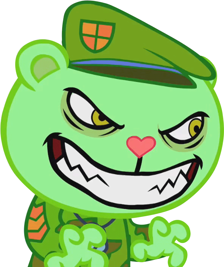 Happy Tree Friends Flippy (906x1080)