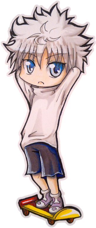 Chibi Killua By Rorita - Cartoon (354x800)