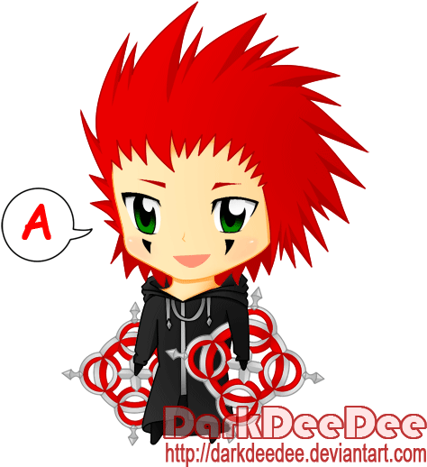 Axel Chibi By Deedeekinz - Cartoon (524x529)