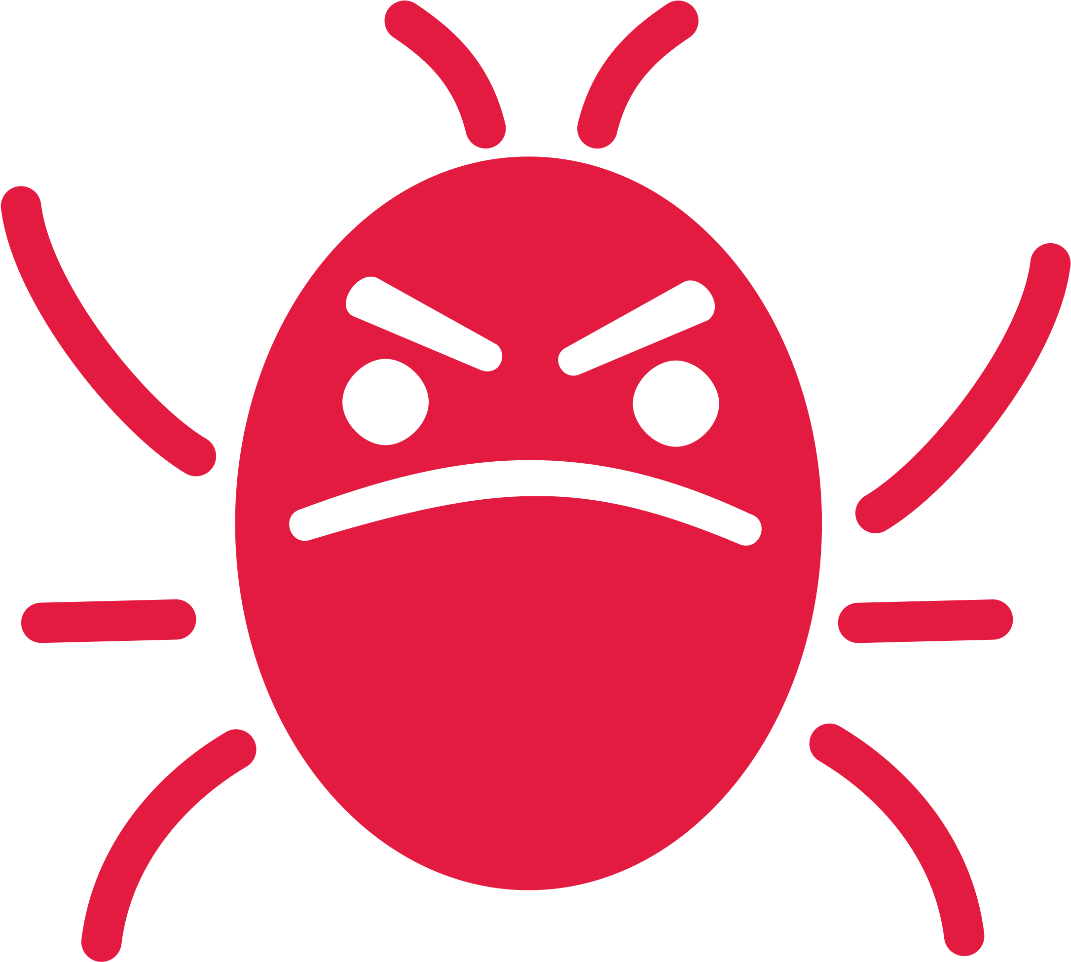Bad Bug - Computer Bug Png (2400x2181)