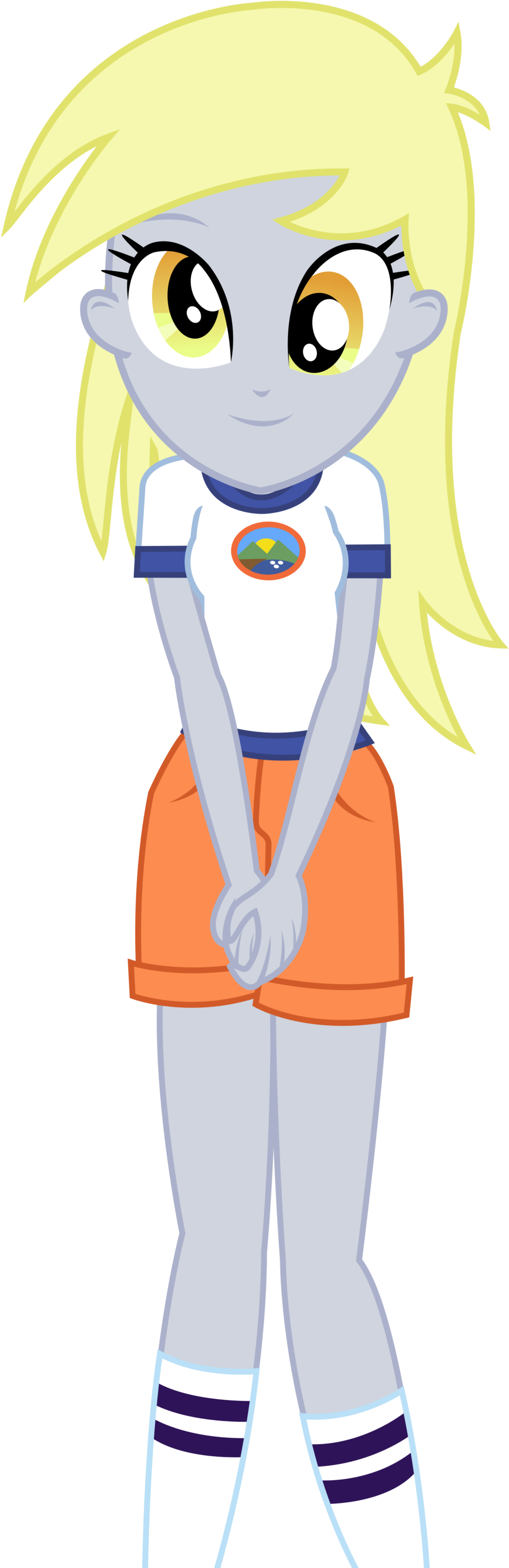 Sketchmcreations Vector - Derpy Camp Everfree (1024x3068)