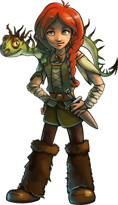 Train Your Dragon Fan Characters (400x695)