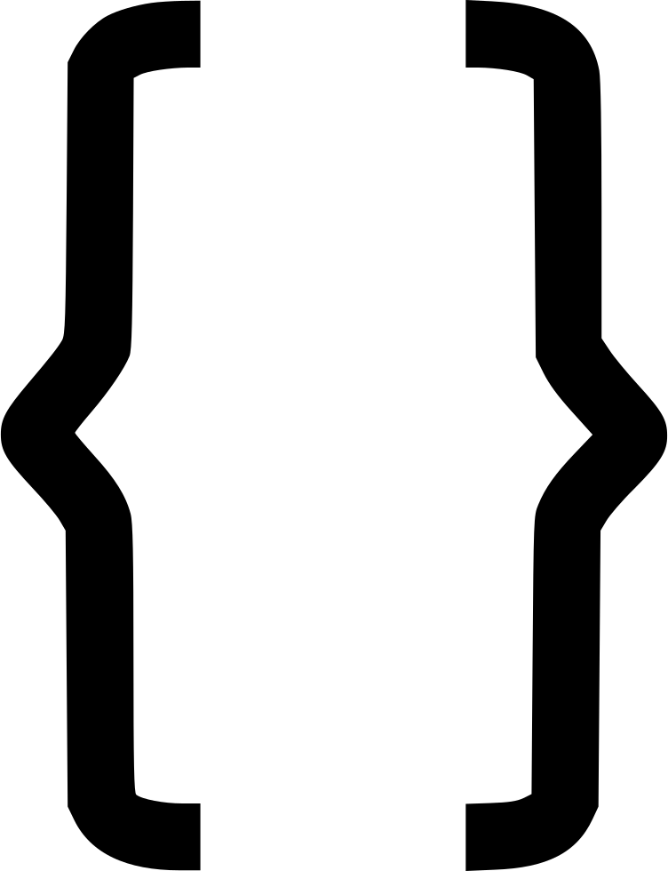 Bracket Margin Devlopment Code Coding Devlope Comments - Curly Braces (752x980)