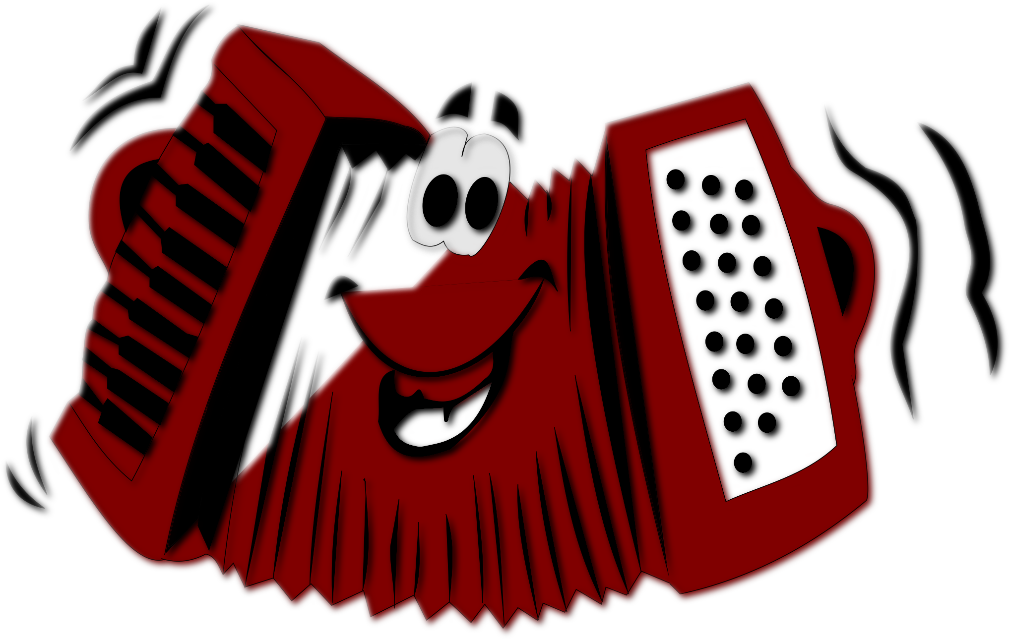 Big Image - Accordeon Clipart (2400x1511)