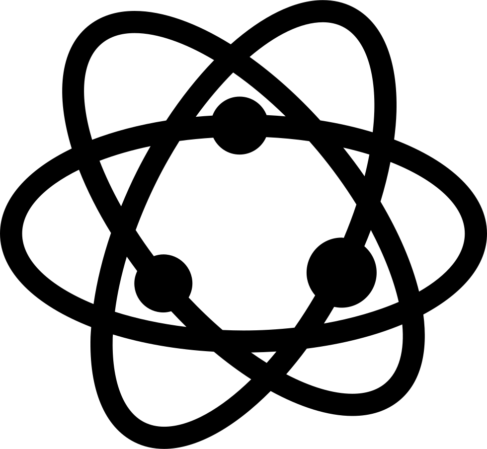 Atom Comments - Atom Icon Png White (980x904)