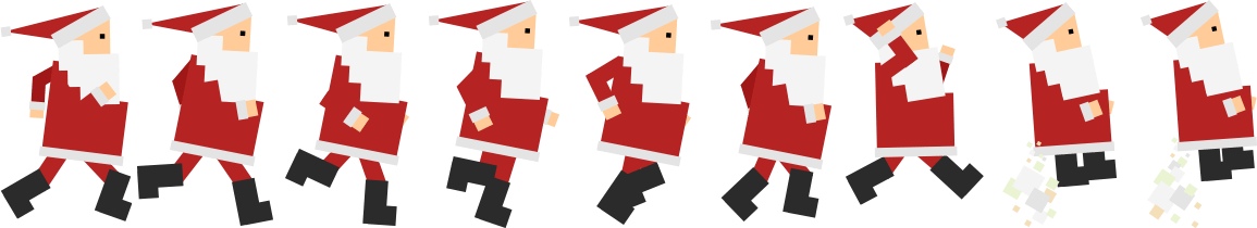 Making The Vector Art For Each Element Was Fun And - Sequence Of Images Png (1155x210)