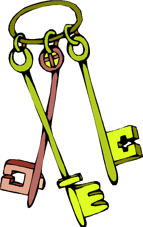 Key Clip Art - Keys (490x808)