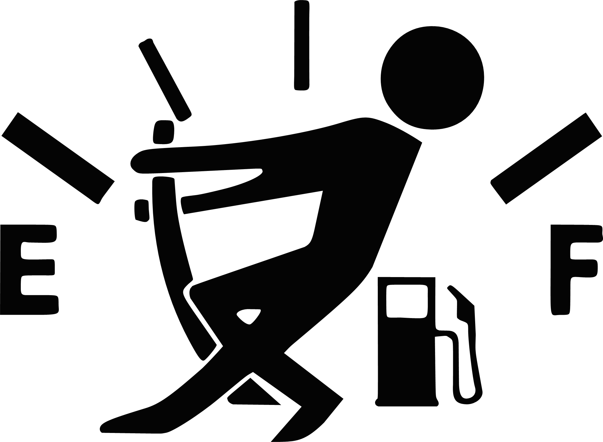 Gas Guy Decal - Gas Decals (2000x1466)