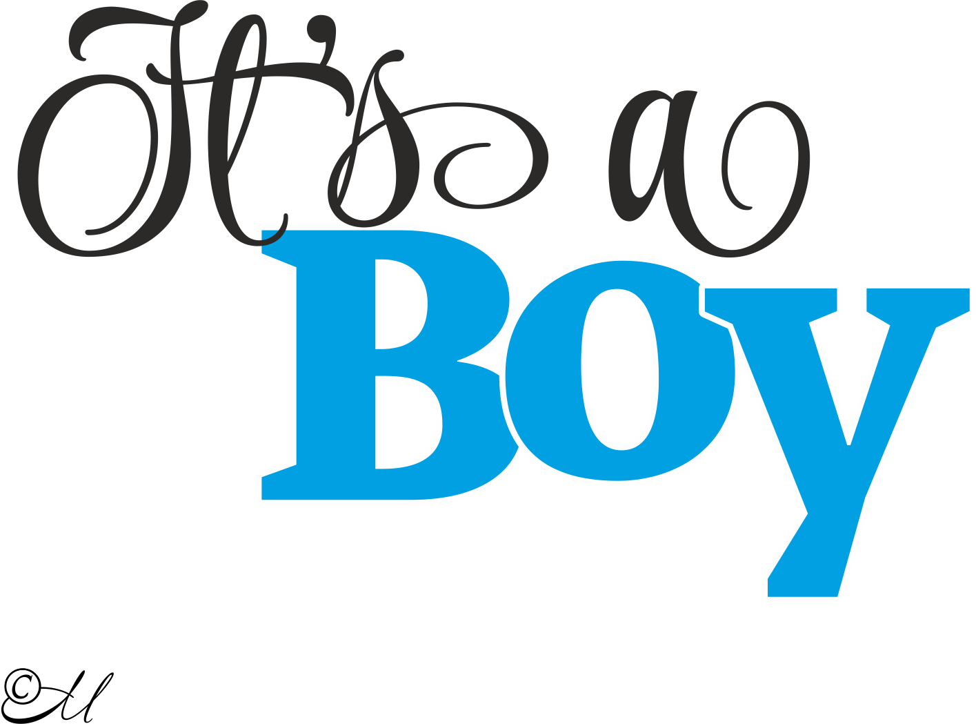 It's A Boy Png (1415x1049)