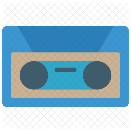 Cassette Icon - Compact Cassette (512x512)
