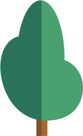 Abstract Oval Tree Icon Transparent Png - Tree (512x512)