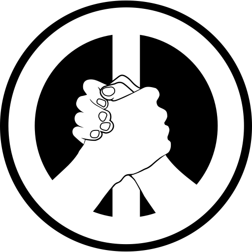 Black And White Peace (512x512)
