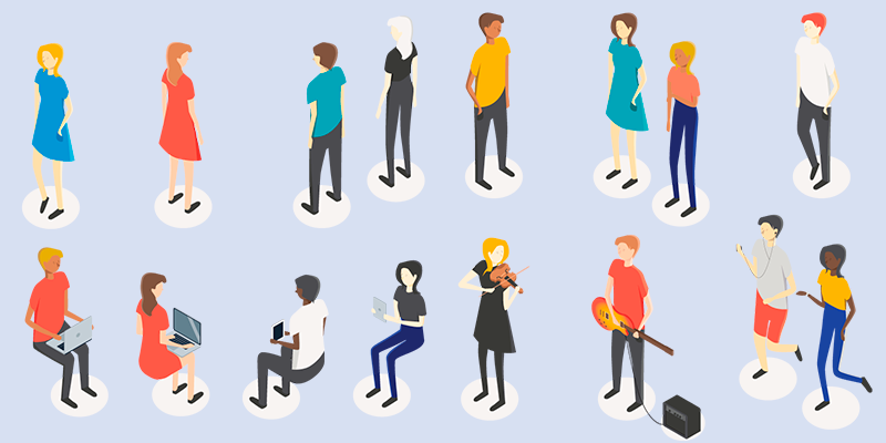 People Vector Png (800x400)