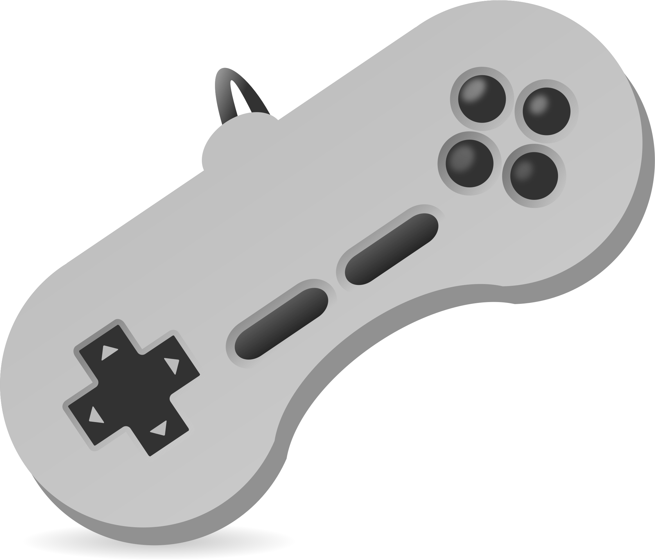 Controller Clipart Transparent - Game Controller Transparent Png (2255x1928)