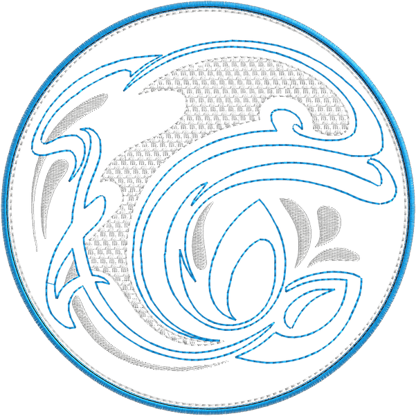Bordados Drift - Circle (601x601)