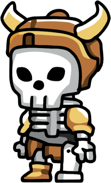 Scribblenauts Unlimited Skeleton Warrior (391x644)