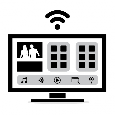 Connected Tv - Television Set (400x400)