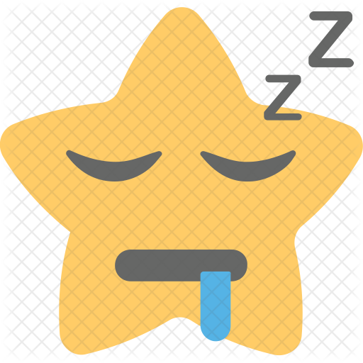 Sleeping Face Icon - Cartoon (512x512)