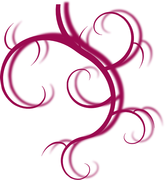 Pink Transparent Floral Designs (552x601)