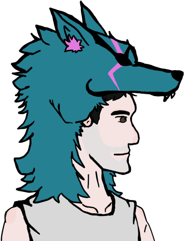 Eyepatch Wolf By Galotheshroom - Supereyepatchwolf (894x894)