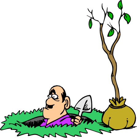 Digging A Hole Png (446x448)