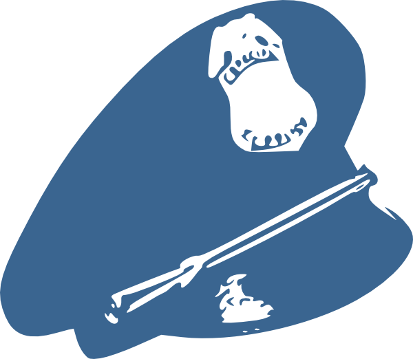 Cop Clipart Blue - Bihar Sub Inspector Syllabus (600x522)