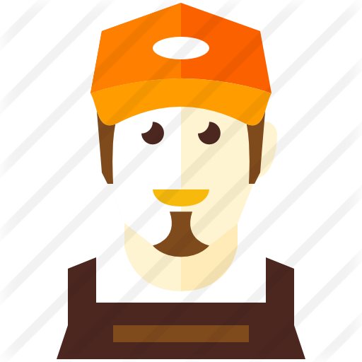 Delivery Man - Cartoon (512x512)