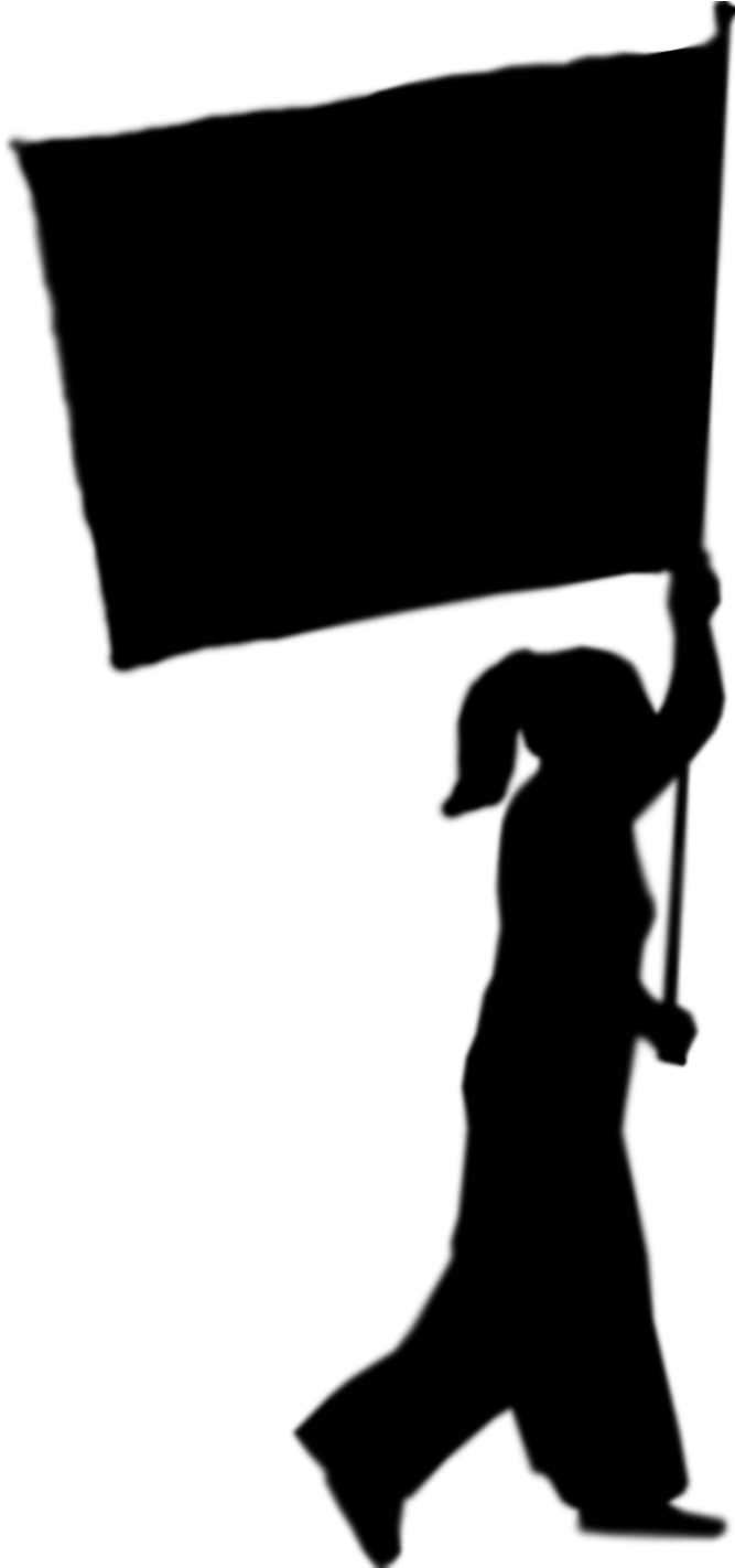 Color Guard Flags Transparent (676x1421)