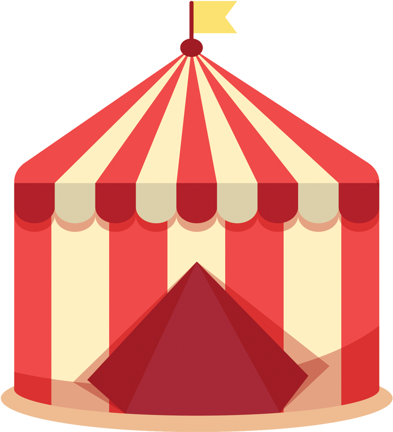 Circus Vector Material - Carnival (1000x1000)