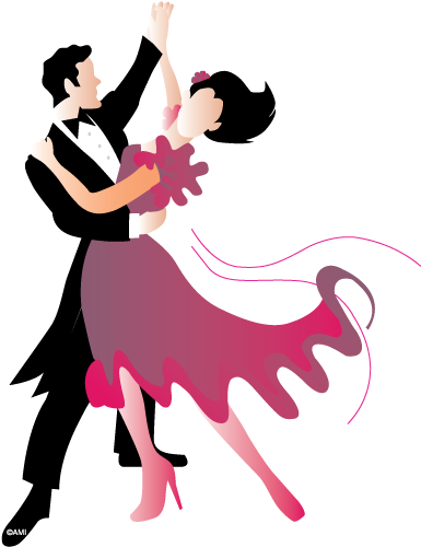 2014 - Foxtrot Dance Clip Art (521x568)