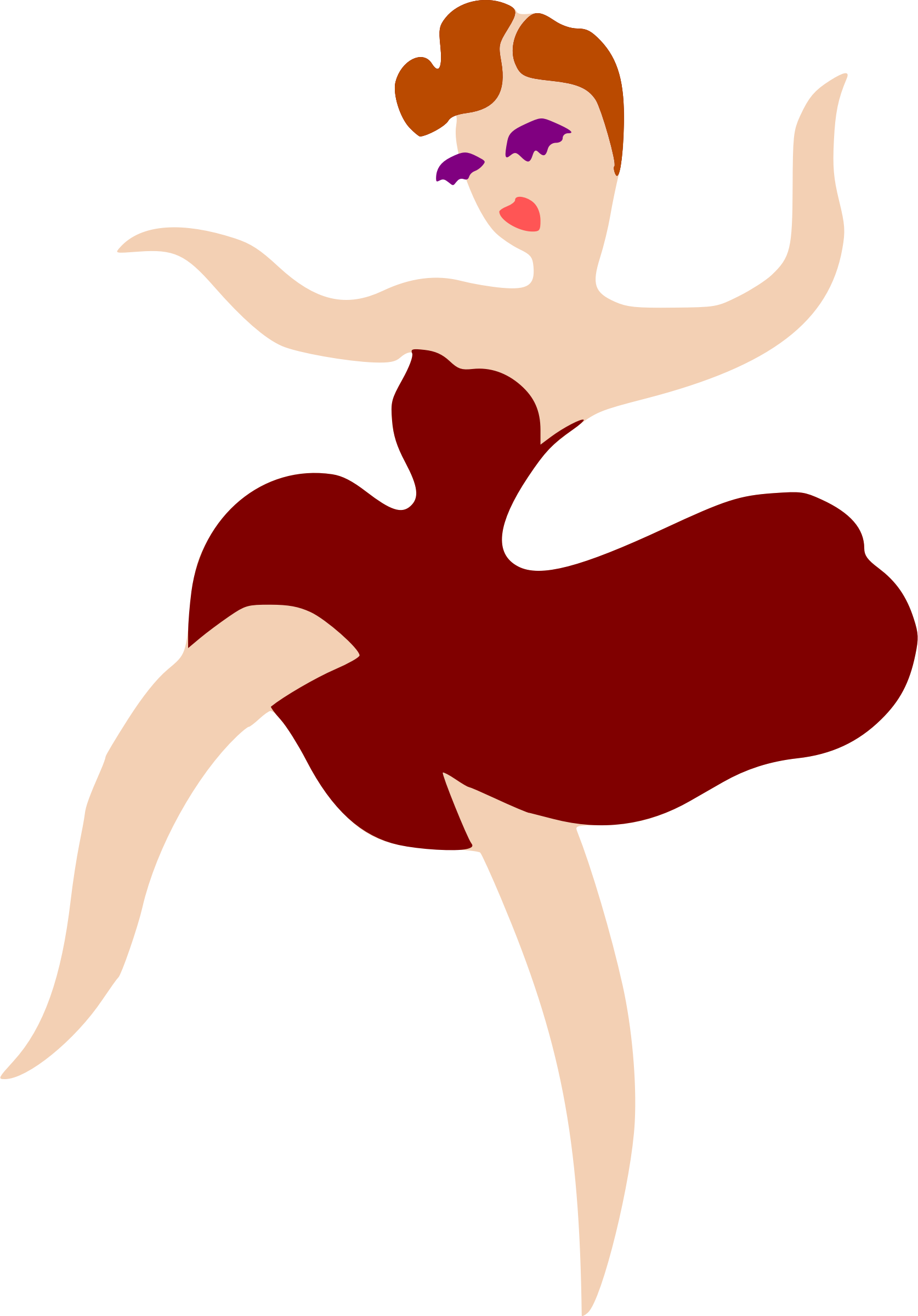 Dancer - Abstraction (1674x2400)