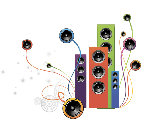 Clip Art - Music Vector (500x394)