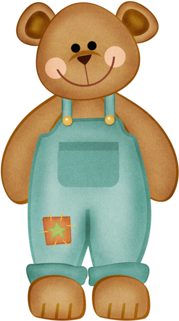 Teddy Bear • - Clip Art (463x700)