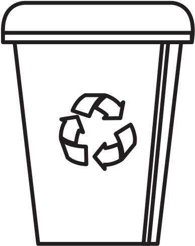 Recycle Bin Icon - Vector Graphics (550x550)