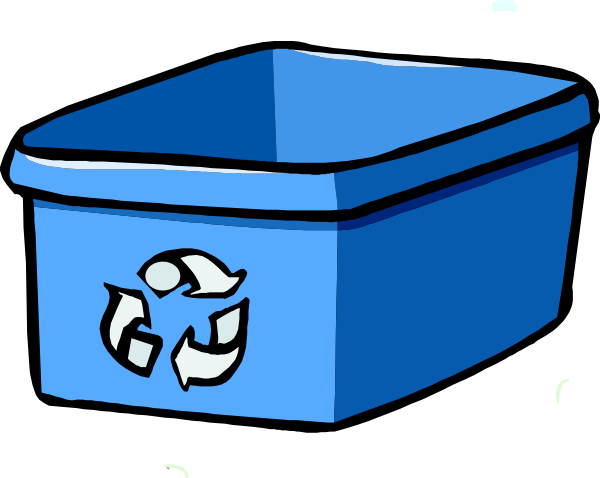 Recycle Bin Clipart (600x478)