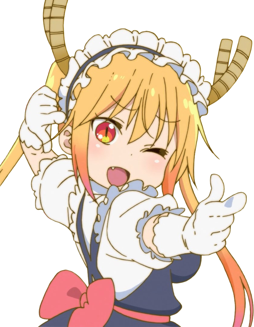 Check Em - Kobayashi-san Chi No Maid Dragon Kanna Tooru Headband (840x1080)
