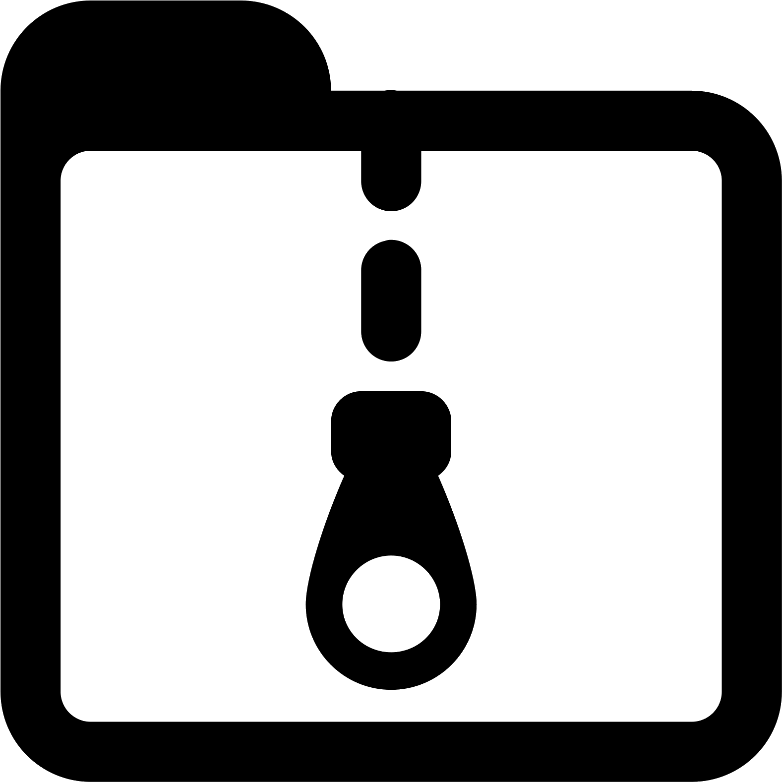 Archive Folder Icon - Archiv Symbol (1600x1600)